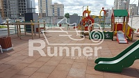 Резиновая плитка Runner 500x500x60 мм Резиновая плитка Runner 500x500x60 мм