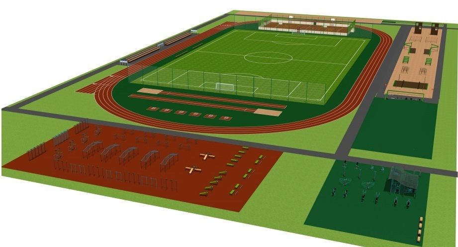 Проект строительства спортивной базы