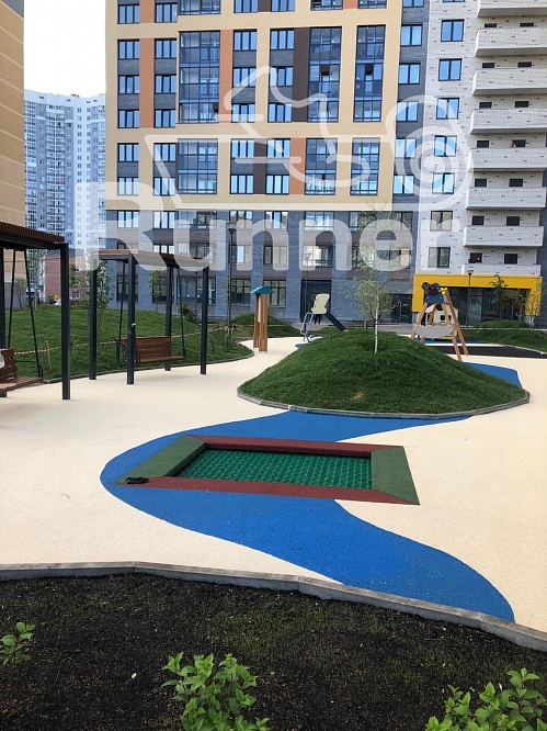 Монолитное резиновое покрытие "Runner EPDM" Монолитное резиновое покрытие "Runner EPDM"