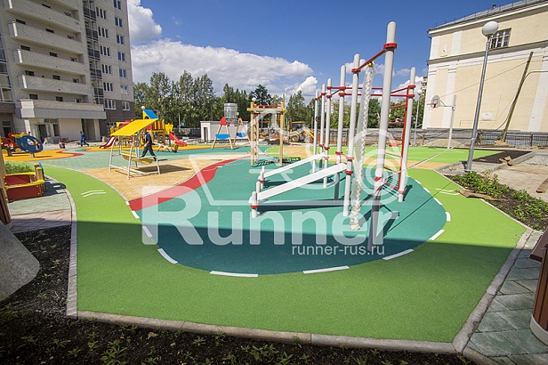 Детская площадка в Екатеринбурге на улице Кировоградская
